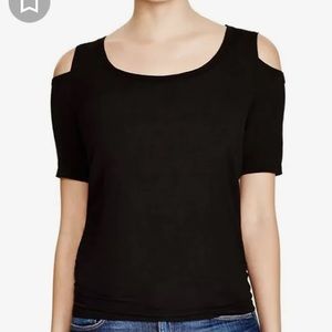 SPLENDID cold shoulder top